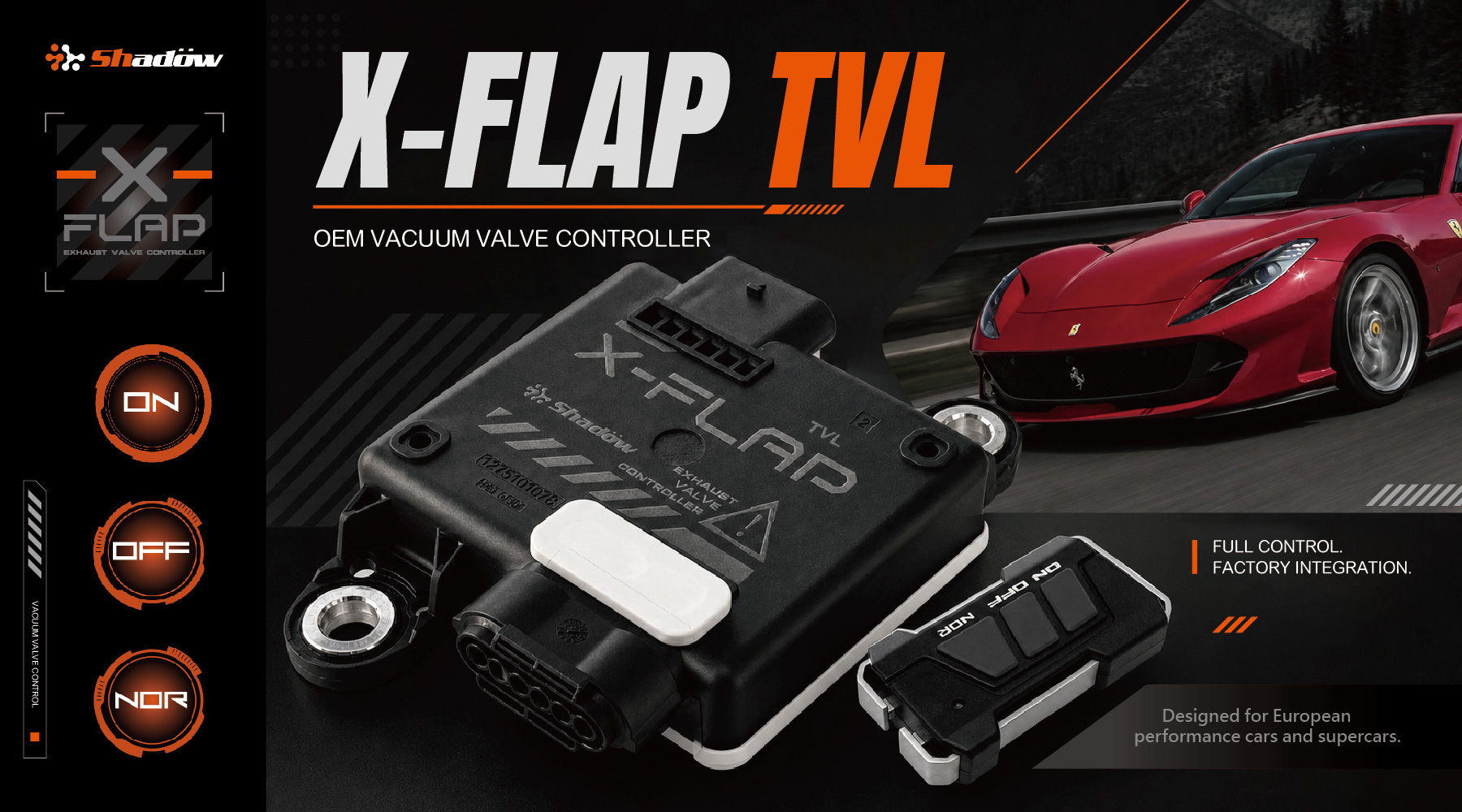 X-FLAP TVLバキュームエキゾーストバルブコントローラー | 在庫あり